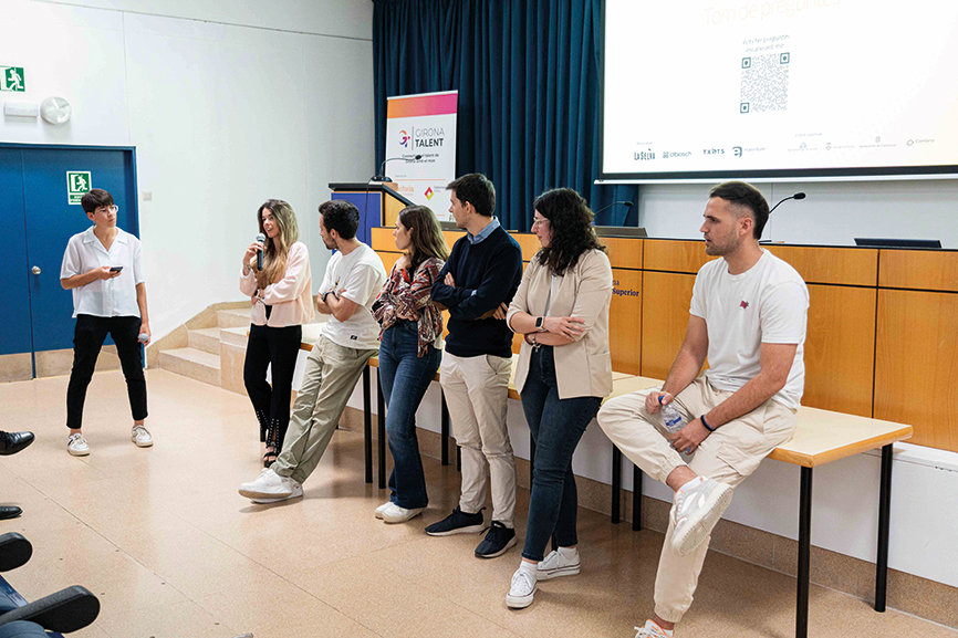 Taula rodona exalumnes de l'Universitat de Girona UdG